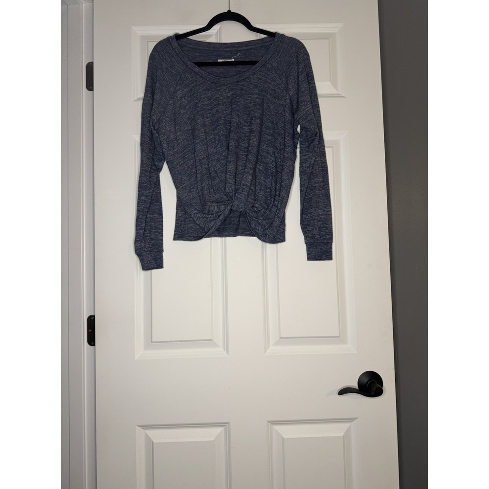 Ugg 2 Piece Lounge Set Blue Small Twist Front Top And Pants